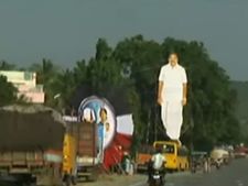ஜெ.வை மிஞ்சிய எடப்பாடியார்... கட்அவுட்... போக்குவரத்து மாற்றத்தால் தருமபுரியில் மக்கள் அவதி 
