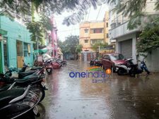 நாகையில் சுழன்றடிக்கும் மழை... புதுவை, காரைக்காலிலும் கொட்டித் தீர்க்கிறது வானம்! #tamilnadurains 