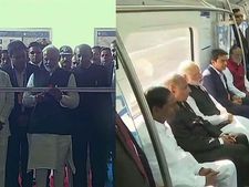  ஹைதராபாத் மெட்ரோ ரயில் சேவையை தொடங்கினார் பிரதமர் மோடி