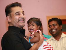 ஜெ. பாணியில் கமல்ஹாசன்.. 10 மாத குழந்தைக்கு 'கமலா ரஞ்சிதம்' என பெயர் சூட்டினார் 