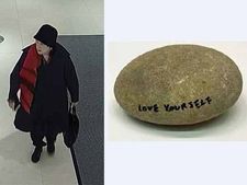 கனடா கண்காட்சியில் ரூ. 11 லட்சம் மதிப்புள்ள கூழாங்கல் திருட்டு... பாட்டிக்கு போலீஸ் வலைவீச்சு