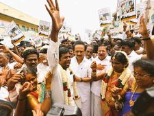தமிழக அரசை கண்டித்து போராட்டம்.. புதுமண தம்பதியுடன் சாலை மறியலில் ஈடுபட்ட ஸ்டாலின் கைது 