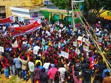 ஸ்டெர்லைட்டுக்கு எதிரான கிளர்ச்சி- 100- நாட்களாக நீடிப்பு-நாளை முற்றுகைப் போராட்டம்-144 தடை உத்தரவு