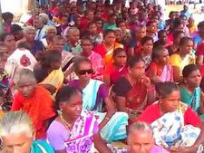 கடைமடையை எட்டிப்பார்க்காத காவிரி நீர்.. புதுக்கோட்டையில் விவசாயிகள் 4வது நாளாக போராட்டம் 