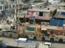 மெட்ரோ பணியின்போது எரிவாயு குழாயில் ஓட்டை.. பயங்கர சத்தத்தோடு வெளியான காஸ்.. பெங்களூரில் பீதி 