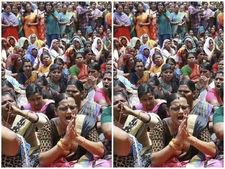 உள்ளே போகாதீங்கம்மா.. பெண்களின் காலில் விழுந்து ஆதிவாசிகள் போராட்டம்.. சபரிமலையில் பரபரப்பு! 