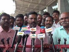 நடவடிக்கை எடுப்போம் என்று ஆளுநர் மாளிகை அறிக்கை வெளியிடுவது சரியில்லை: திருமாவளவன் 