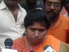 பாஜக மகளிரணி செயலாளர் மகாலட்சுமி கார் எரிப்பு.. மதுரையில் பரபரப்பு 