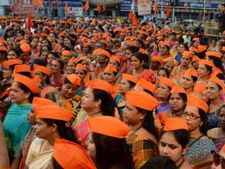 ராமர் கோவில் கட்ட அயோத்தியில் விஎச்பி பேரணி.. லட்சக்கணக்கில் திரண்ட தொண்டர்கள்!