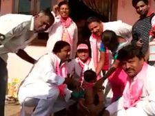 ஆய் கழுவி.. ஷேவ், கட்டிங் செய்து.. என்னென்னலாம் செய்து வென்றுள்ளது டிஆர்எஸ் பாருங்க! 