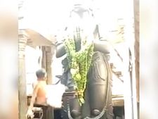 நாமக்கல்லில் ஆஞ்சநேயருக்கு அபிஷேகம் செய்த அர்ச்சகர் தவறி விழுந்து படுகாயம் 