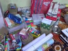 நாகர்கோவில் - அரசுப் பள்ளிக்கு ரூ. 3 லட்சம் பொருட்களை சீர்வரிசையாக வழங்கிய பெற்றோர்கள்