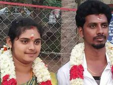 காதலுக்கு அவமரியாதை.. போலீஸ் ஸ்டேஷனில் தஞ்சமடைந்த ஜோடி.. வாசலிலேயே விஷம் குடித்த தந்தை 