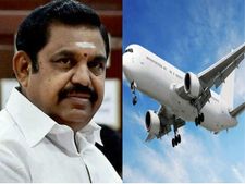 தூத்துக்குடி சென்ற முதல்வர் பழனிச்சாமி விமானத்தில் திடீர் கோளாறு.. பாதியில் சென்னை திரும்பினார்! 