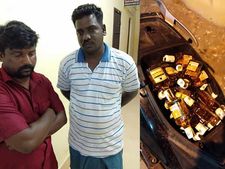 ஆஹா என்ன ஒரு அபார ஐடியா.. டூவீலர் சீட் அடியில் குவார்ட்டர் பாட்டில்கள்.. சிக்கிய கும்பல்! 