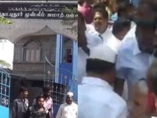 வாக்கு கேட்டு பள்ளிவாசல் சென்ற அமைச்சர், அதிமுக எம்எல்ஏவுக்கு கடும் எதிர்ப்பு.. மதுரையில் பரபரப்பு 