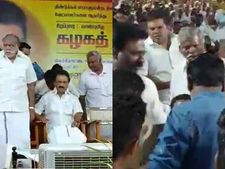 ஒருவர் சண்டைக்கு தயாராகிறார்.. இன்னொருவர் அடிக்க கை நீட்டுகிறார்.. இவ்வளவும் ஸ்டாலின் கண் முன்!