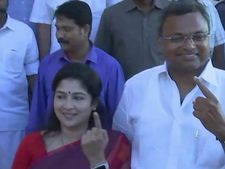 தமிழகத்தில் எங்கள் கூட்டணி ஹேண்ட்சம் வெற்றியை பெறும்.. கார்த்தி சிதம்பரம் பேட்டி 