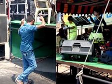  மேடையில் பச்சைக்கிளி முத்துச்சரம்.. நடு ரோட்டில் மண்டையை பிளக்கும் வெயிலில் குத்தாட்டம்