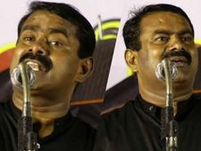 நாயை கல்லெடுத்து எறிஞ்சா 4 தெரு தள்ளி குலைக்குமே.. அதுமாதிரி தூரமா போய் திட்டுறது.. சீமான் நக்கல் 
