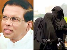 அடுத்த அதிரடி.. இலங்கையில் புர்கா அணிய தடை விதித்தார் அதிபர் சிறிசேனா.. கோபத்தில் மக்கள்! 