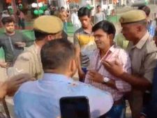 சைக்கிள் சின்னத்துக்கு ஓட்டு போட சொல்வியா.. தேர்தல் அதிகாரியை அடித்து துவம்சம் செய்த உ.பி. பாஜகவினர்