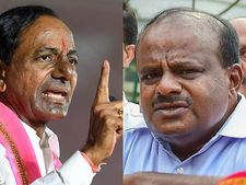 கேசிஆர் செய்த ஒரே ஒரு போன் கால்.. குமாரசாமி ஆட்சிக்கு ஏற்பட்ட ஆபத்து.. கர்நாடகாவில் மீண்டும் பரபர! 