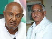 கர்நாடகாவில் தேவகவுடா, எடியுரப்பா மகன் முன்னிலை... மல்லிகார்ஜுனா கார்கே பின்னடைவு 