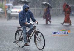 சொன்னபடியே இடியுடன் கொட்டித் தீர்க்கும் கனமழை.. ஜில் ஜில் மழையால் மக்கள் ஹேப்பி! 