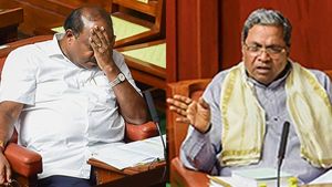  குமாரசாமி அரசு கவிழ்வதை கூடவே இருந்து ரசித்த சித்தராமையா?