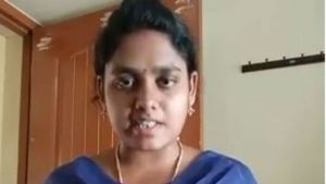 நேத்துதான் கல்யாணமாச்சு.. இதோ.. அடுத்த போராட்ட களத்துக்கு கிளம்பி விட்டார் நந்தினி