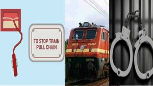 ரயில்களில் அபாய சங்கிலியை இழுத்த 49 பேர் கைது, ரூ.30 ஆயிரம் அபராதம்..  திருச்சி கோட்டத்தில் அதிரடி 