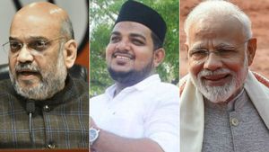 அமித் ஷா, மோடி தலையை எடுப்போம்.. மிரட்டல் விடுத்து பேசிய தமுமுக பிரமுகர்... கைது 