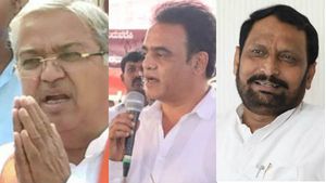 கர்நாடக வரலாற்றிலேயே முதல் முறை.. 3 துணை முதல்வர்களை நியமித்து எடியூரப்பா அதிரடி 