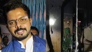 வீட்டின் அறை முழுக்க எரிந்து நாசம்.. பெரிய தீ விபத்தில் மனைவி, குழந்தைகளுடன் உயிர் தப்பிய ஸ்ரீசாந்த்