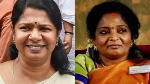 தமிழகத்தில் ஒரு தொகுதியிலாவது பாஜக வெற்றி பெற்றுவிட்டு தமிழிசை பேசினால் பரவாயில்லை.. கனிமொழி 