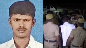 நெல்லையில் பதற்றம்.. கொத்தனாரின் தலையை வெட்டி.. காலை துண்டித்த கும்பல்.. போலீசார் குவிப்பு! 