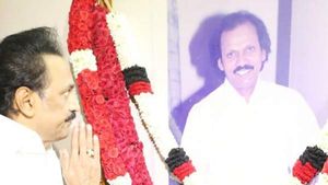  நண்பனுக்கு மரியாதை செலுத்த திருச்சி சென்ற ஸ்டாலின்..!