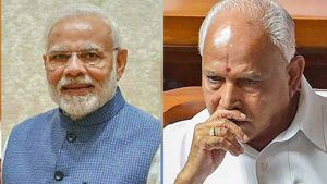 கண்டுகொள்ளவேயில்லை.. எடியூரப்பாவை கைவிட்ட மோடி? 