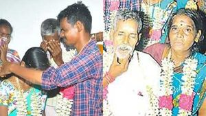 இறந்த தந்தையின் உடல் முன்பு தாலி கட்டி கல்யாணம்.. கதறி  கதறி அழுத அலெக்சாண்டர்.. நெகிழ்ச்சி தருணம்! 
