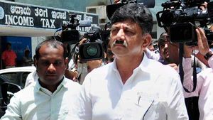 கண்ணீர் விட்ட டிகே சிவக்குமார்.. ஆடிப்போன காங். தலைகள்.. அமித் ஷா அனுப்பிய வலுவான மெசேஜ்! 