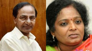 எங்க ஆளுநர் தமிழிசை   எப்படி?.. திமுக முகாமில் விசாரித்த ராவ் &கோ..!