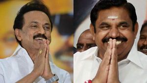 இது அடுத்த டிவிஸ்ட்.. முதல்வருக்கு பாராட்டு விழா நடத்துவோம்..மு.க.ஸ்டாலின் பரபரப்பு பேச்சு!