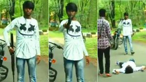 அரிவாளை எடுக்கிறார்.. சுட்டு பொசுக்குகிறார்.. தனுஷ் ரசிகர்களாம்.. 3 டிக் டாக்  இளைஞர்களுக்கு வலை! 