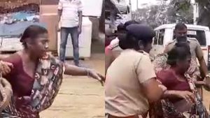 வீட்டு வாசற்படியில் உட்கார்ந்து கஞ்சா விற்ற வள்ளி.. அள்ளிய ஆம்பூர் மகளிர் போலீஸ்! 