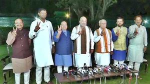 இழுபறி முடிவுக்கு வந்தது.. ஹரியானாவில் பாஜக-ஜேஜேபி கூட்டணி ஆட்சி.. துணை முதல்வராகிறார் துஷ்யந்த் 