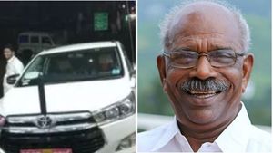 இன்னோவா காருக்கு 30 மாதங்களில் 34 டயர்களா...! ஷாக் கொடுத்த கேரள அமைச்சர் 