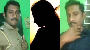 ரூம் போட்டு.. கர்ப்பமாக்கி ஏமாற்றி.. வெட்டி விடுவேன் என மிரட்டல்.. எஸ்ஐ மீது பெண் பரபர புகார் 