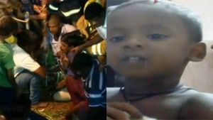 திருச்சி அருகே அதிர்ச்சி.. ஆழ்துளை கிணற்றில் விழுந்த 2 வயது குழந்தை.. விடியவிடிய நடக்கும் மீட்பு பணி