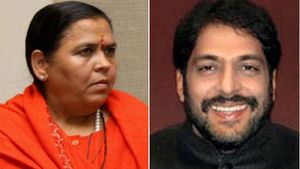2 தற்கொலைகளுக்கு காரணமானவர் கந்தா.. அவரது ஆதரவுடன் அரசமைக்க வேண்டுமா.. உமா பாரதி கேள்வி 